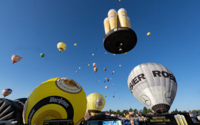 WIM-Freitag: Sonne, hohe Temperaturen und jede Menge Ballone