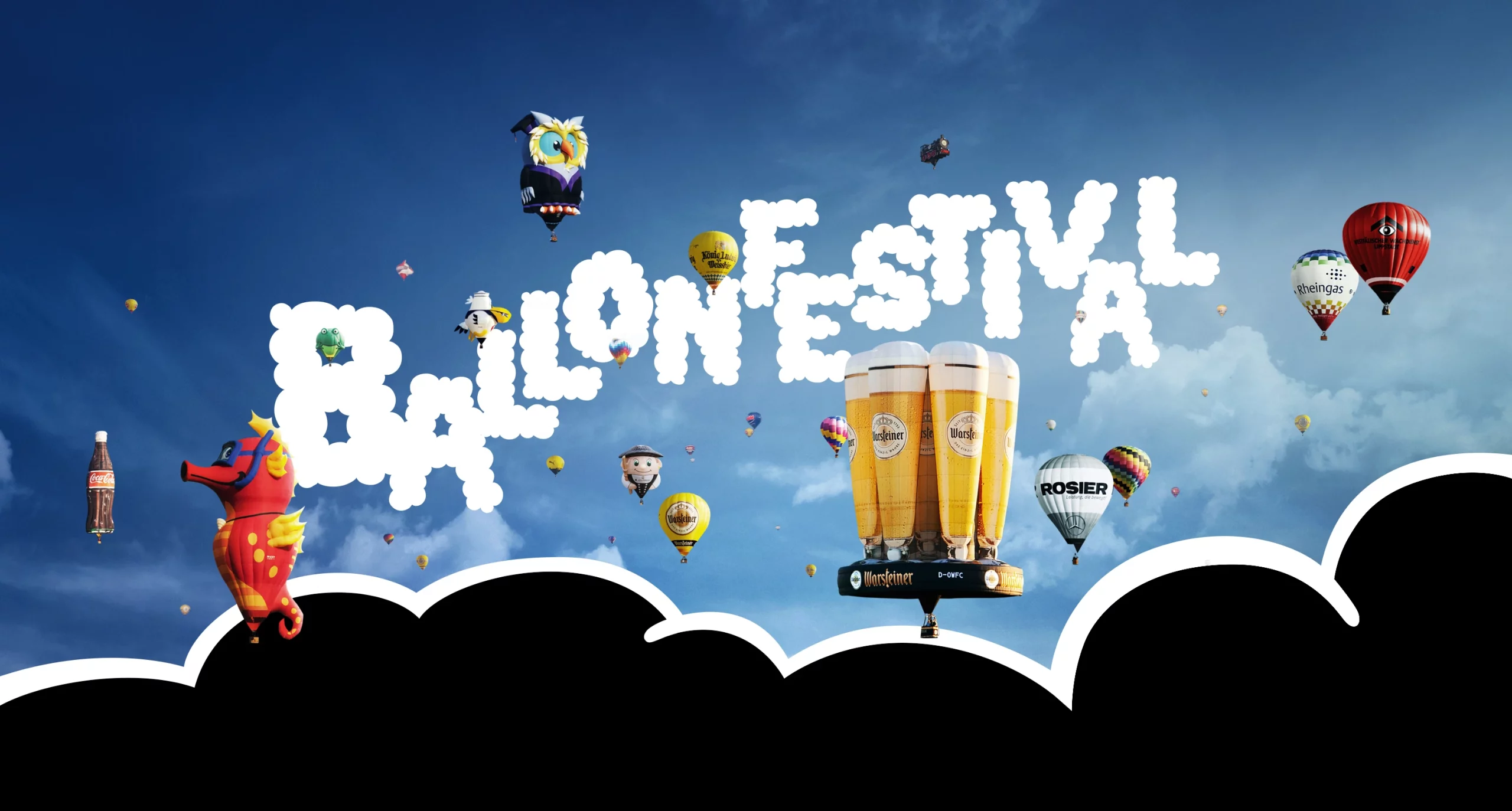 Warsteiner Internationale Montgolfiade Motiv