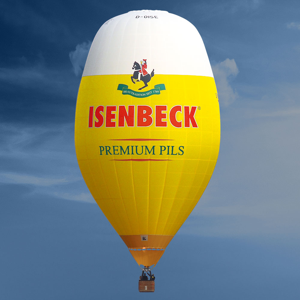 Sonderform Isenbeck Bierglas